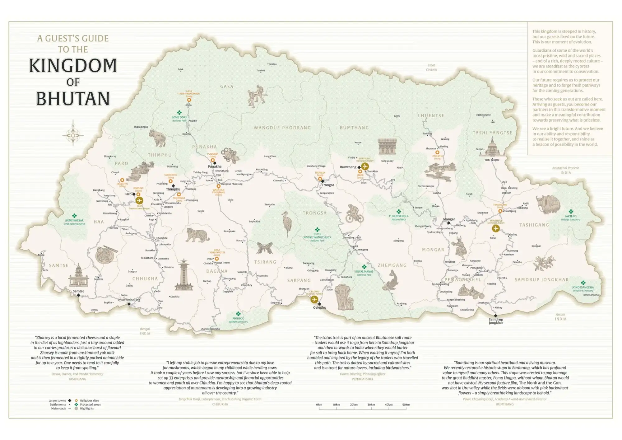 Bhutan map preview