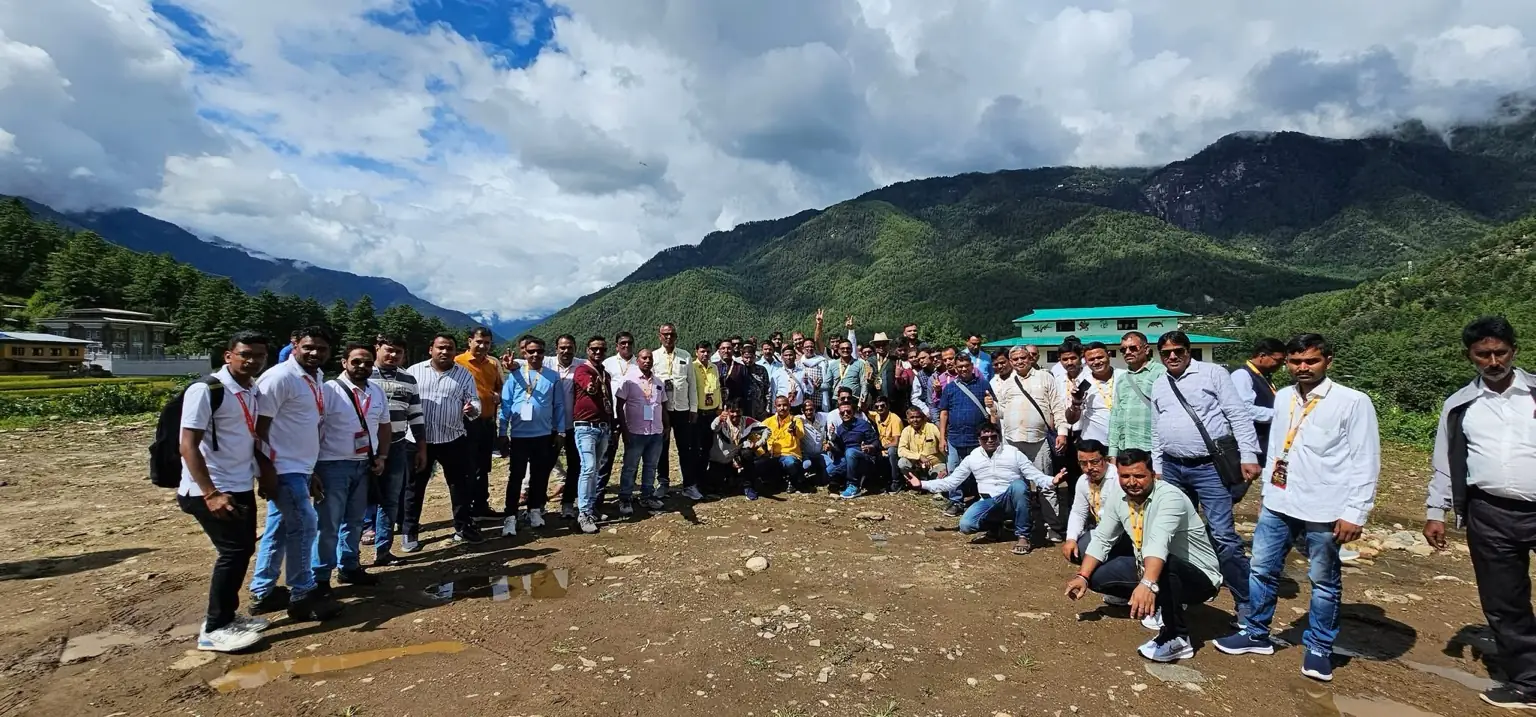 Epic Crop Sciences MICE event in Bhutan – group arrival